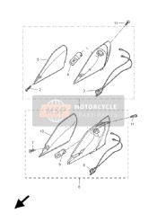 9016705X0100, Screw, Tapping, Yamaha, 5